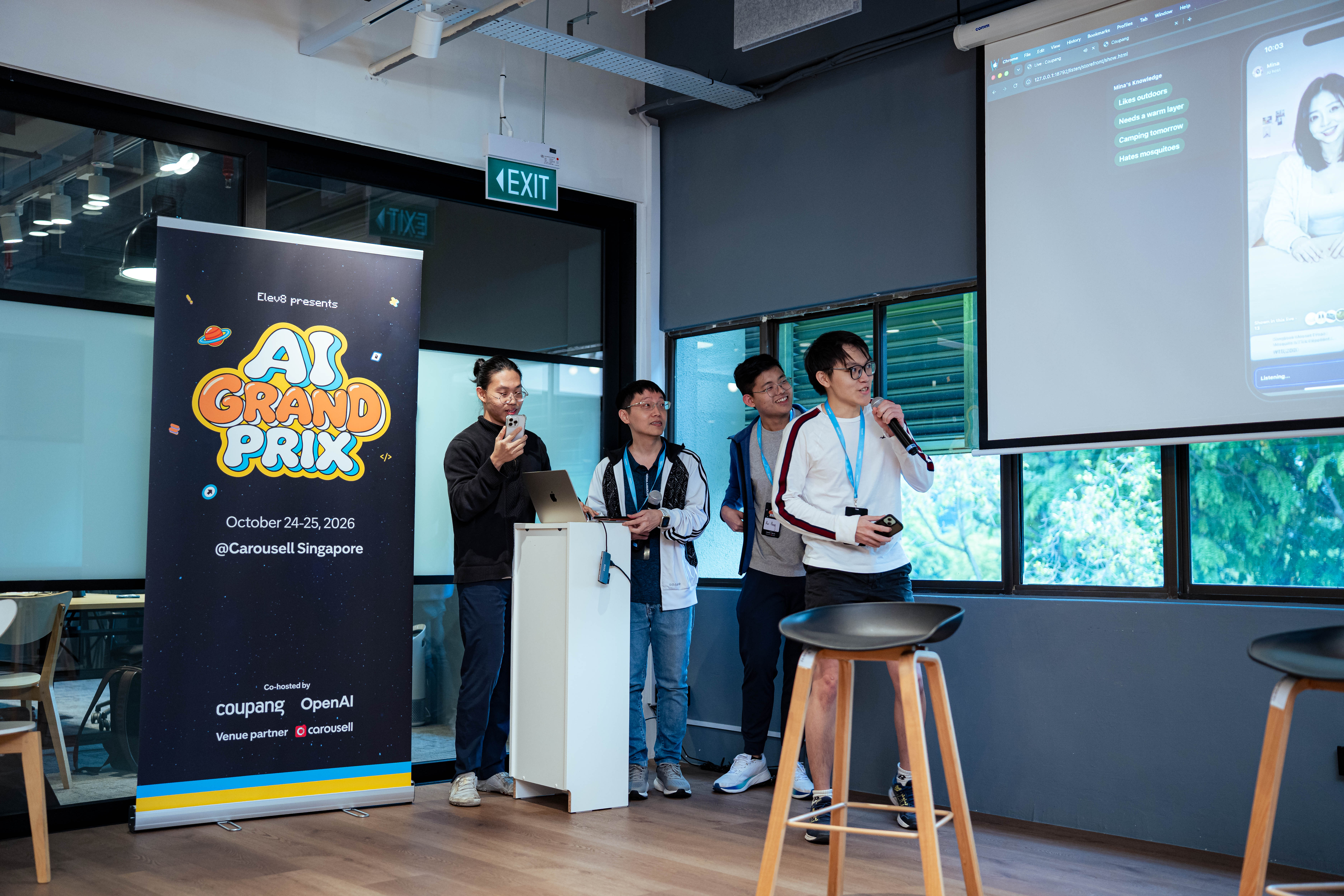 Coupang Openai SG AI Grand Pix 102