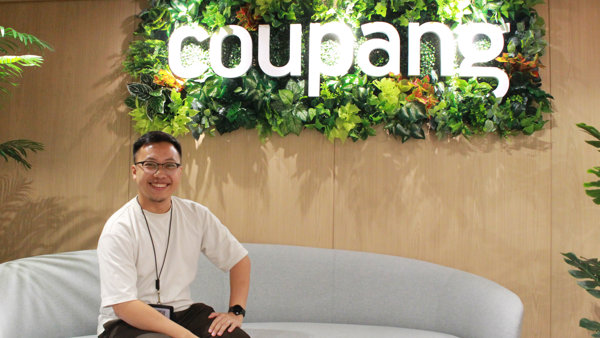 a person sitting on a couch